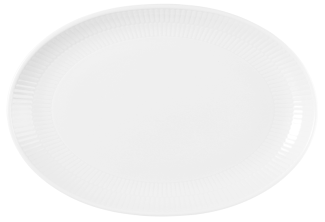 Seltmann Weiden Amina Servierplatte oval 35x24 cm weiß