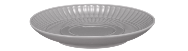 Seltmann Weiden Amina Kombi-Untertasse klein 12 cm Silbergrau