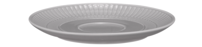 Seltmann Weiden Amina Kombi-Untertasse groß 16 cm Silbergrau