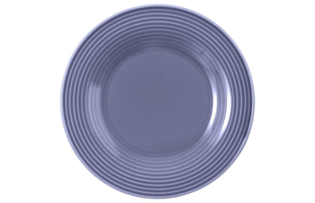Seltmann Weiden Beat Brotteller rund 17 cm Color Glaze Fliederblau