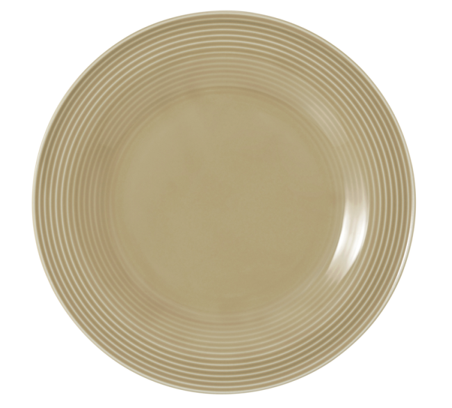 Seltmann Weiden Beat Frühstücksteller rund 23 cm Color Glaze Sandbeige
