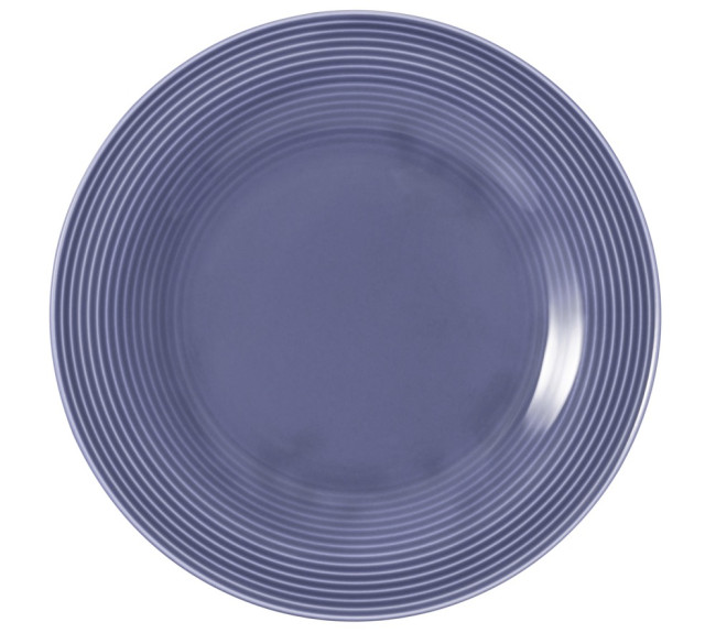 Seltmann Weiden Beat Frühstücksteller rund 23 cm Color Glaze Fliederblau
