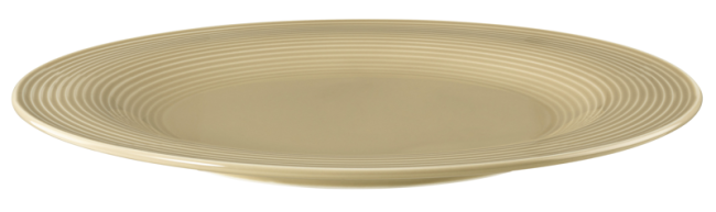 Seltmann Weiden Beat Speiseteller rund 27,5 cm Color Glaze Sandbeige
