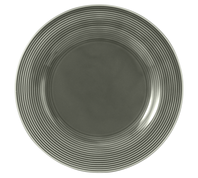 Seltmann Weiden Beat Speiseteller rund 27,5 cm Color Glaze Perlgrau