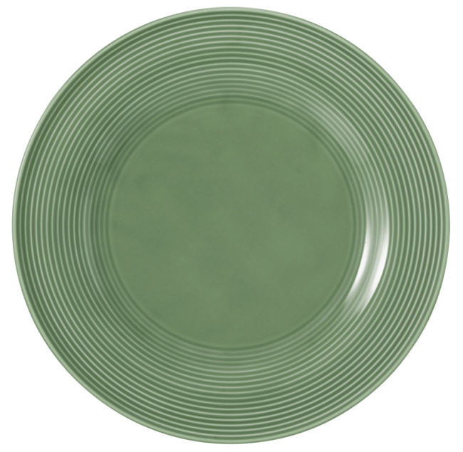 Seltmann Weiden Beat Speiseteller rund 27,5 cm Color Glaze Salbeigrün