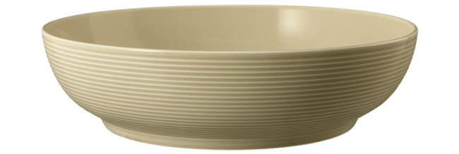 Seltmann Weiden Beat Foodbowl 25 cm Color Glaze Sandbeige