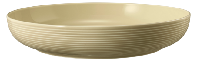 Seltmann Weiden Beat Foodbowl 28 cm Color Glaze Sandbeige
