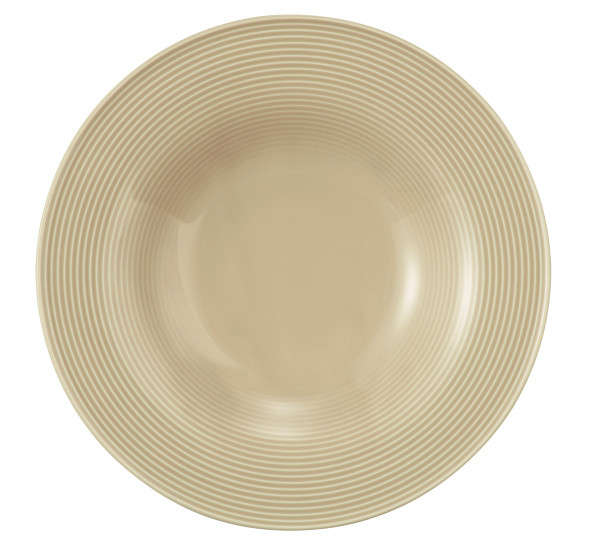 Seltmann Weiden Beat Pasta-/Salatteller 27,5 cm Color Glaze Sandbeige