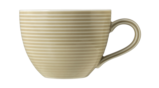 Seltmann Weiden Beat Kaffeetasse 0,26 l mit Relief Sandbeige