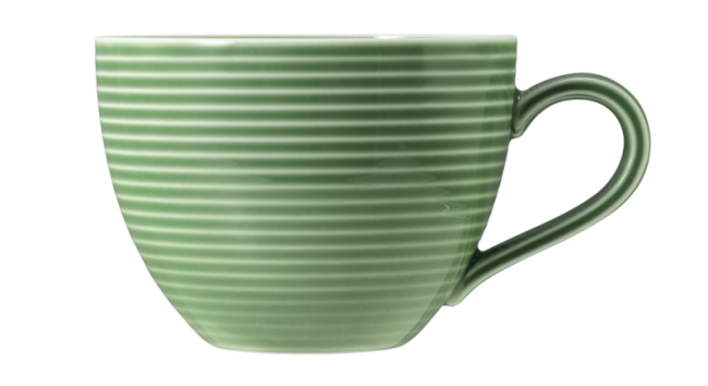 Seltmann Weiden Beat Kaffeetasse 0,26 l mit Relief Salbeigrün