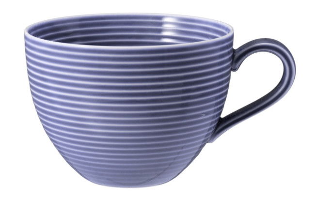 Seltmann Weiden Beat Milchkaffeetasse 0,35 l mit Relief Fliederblau