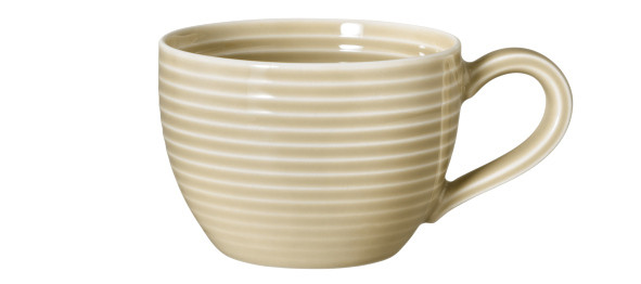 Seltmann Weiden Beat Espressotasse 0,11 l mit Relief Sandbeige