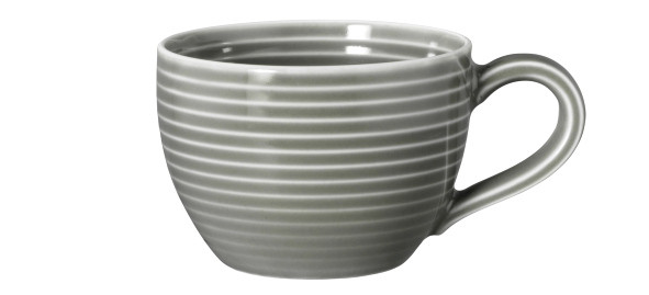 Seltmann Weiden Beat Espressotasse 0,11 l mit Relief Perlgrau