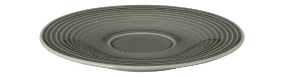 Seltmann Weiden Beat Kombi-Untertasse klein 13,5 cm Color Glaze Perlgrau