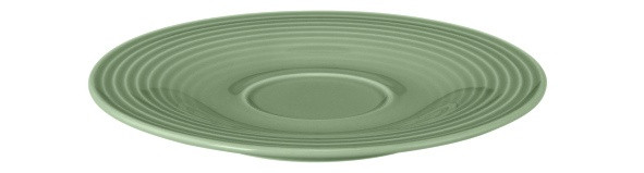 Seltmann Weiden Beat Kombi-Untertasse klein 13,5 cm Color Glaze Salbeigrün