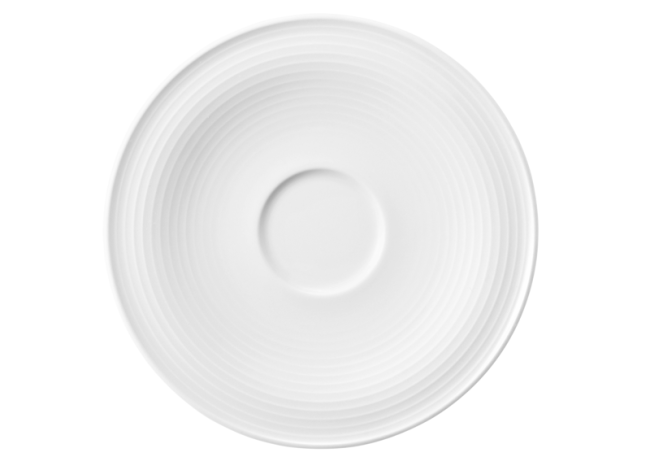 Seltmann Weiden Beat Kombi-Untertasse groß 16,5 cm weiß