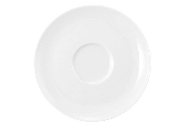 Seltmann Weiden Liberty Kombi-Untertasse groß 16,5 cm weiß