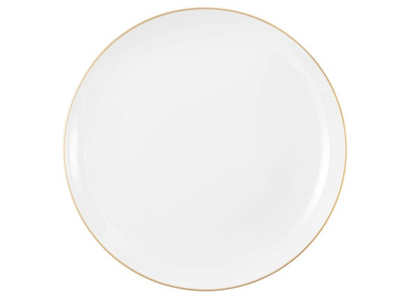 Seltmann Weiden Liberty Frühstücksteller rund 22,5 cm Goldrand