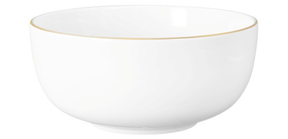 Seltmann Weiden Liberty Müslischale 15 cm Goldrand