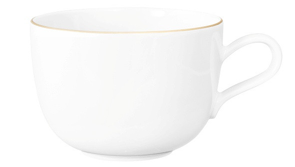 Seltmann Weiden Liberty Milchkaffeetasse 0,38 l Goldrand