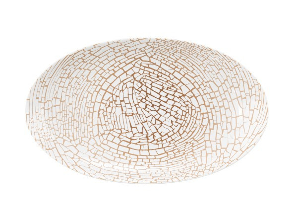 Seltmann Weiden Liberty Servierplatte oval 24x14,5 cm Krakelee