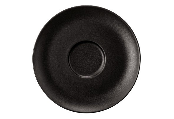 Seltmann Weiden Liberty Kombi-Untertasse groß 16,5 cm Velvet Black