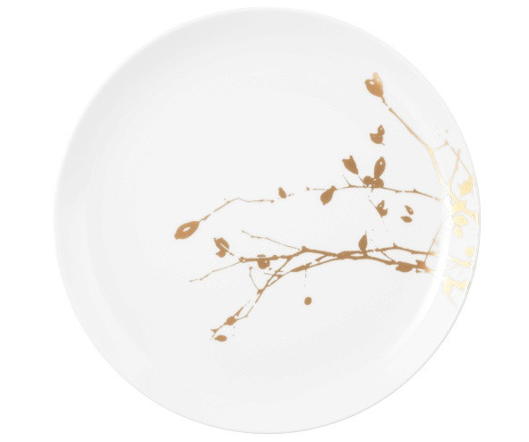 Seltmann Weiden Liberty Speiseteller rund 27,5 cm Golden Rose Hip