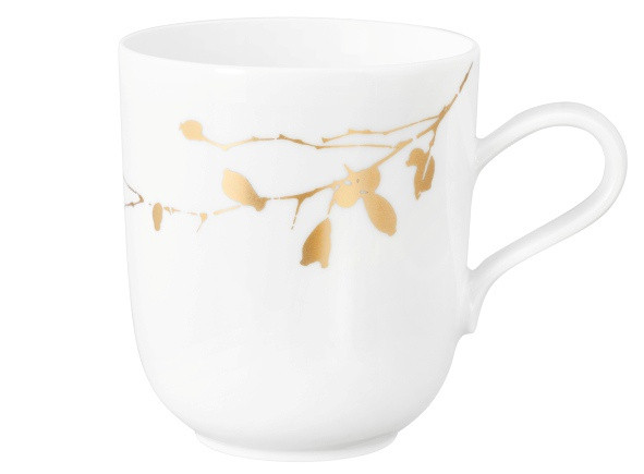 Seltmann Weiden Liberty Becher mit Henkel 0,40 l Golden Rose Hip