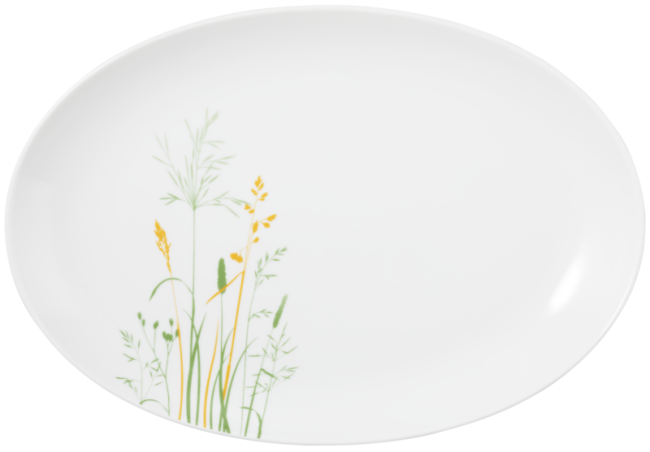 Seltmann Weiden Liberty Servierplatte oval 35x24 cm Meadow Grasses green