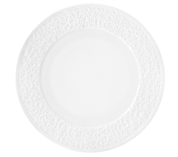 Seltmann Weiden Nori-Home Speiseteller rund 28 cm Relief schmal weiß