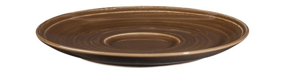 Seltmann Weiden Terra Kombi-Untertasse groß 16,5 cm Erdbraun