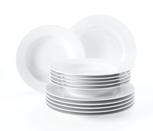 Seltmann Weiden Rondo/Liane Tafelservice 12-teilig weiss