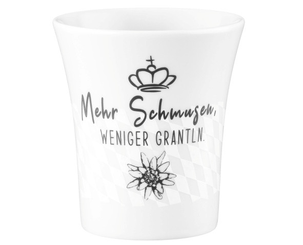 Seltmann Weiden Diva Becher mit Henkel 0,40 l Weniger grantln (VE)