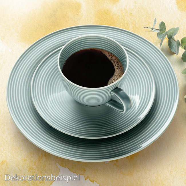 Kaffeeservice 18-teilig blau Color Glaze Beat