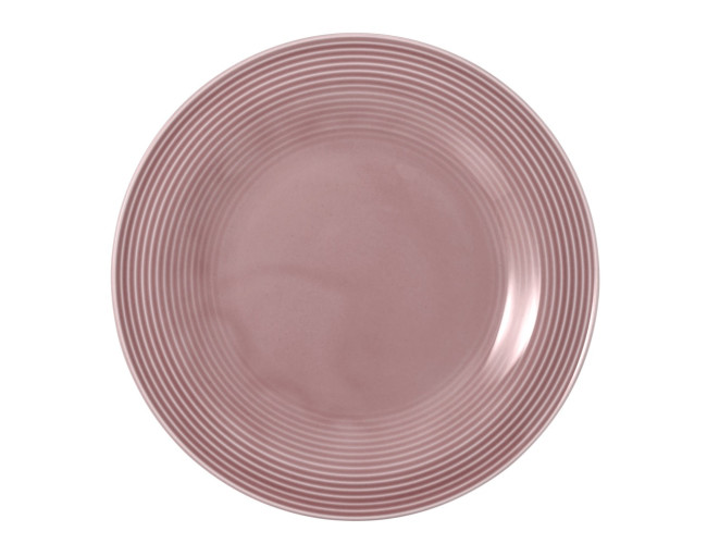 Seltmann Weiden Beat Frühstücksteller rund 23 cm Color Glaze Altrosa