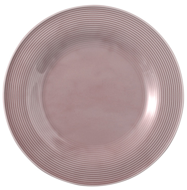 Seltmann Weiden Beat Teller flach 30 cm Color Glaze Altrosa