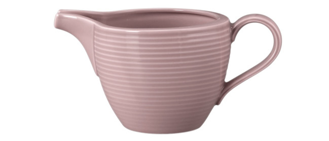 Seltmann Weiden Beat Milchkännchen 0,29 l mit Relief Color Glaze Altrosa