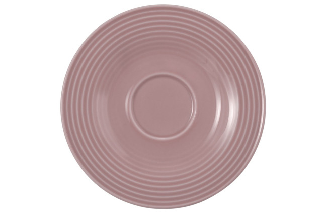 Seltmann Weiden Beat Kombi-Untertasse klein 13,5 cm Color Glaze Altrosa