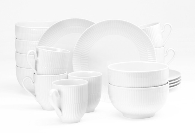 Seltmann Weiden Amina Frühstück-Set 18 tlg. weiß