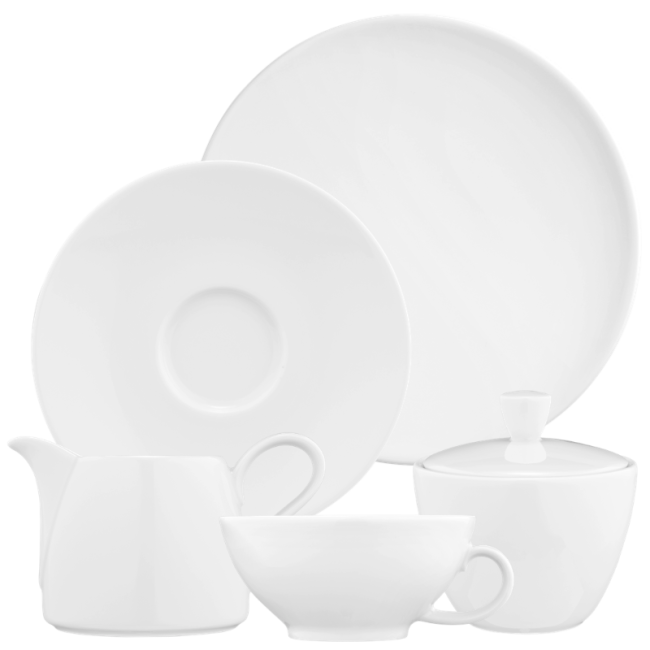 Seltmann Weiden Life Teeservice 20-teilig weiß