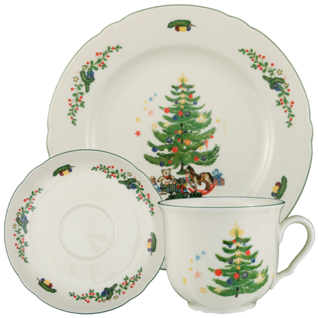 Seltmann Weiden Marie-Luise Kaffeeservice 18-teilig Weihnachten