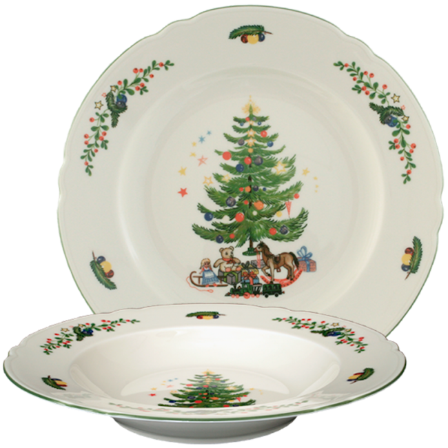 Seltmann Weiden Marie-Luise Tafelservice 12-teilig Weihnachten