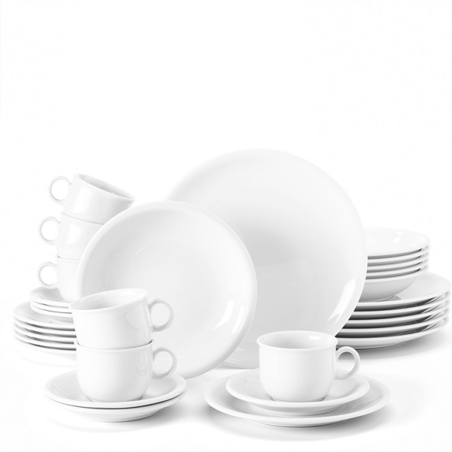 Seltmann Weiden Compact Kombiservice 30-teilig weiß