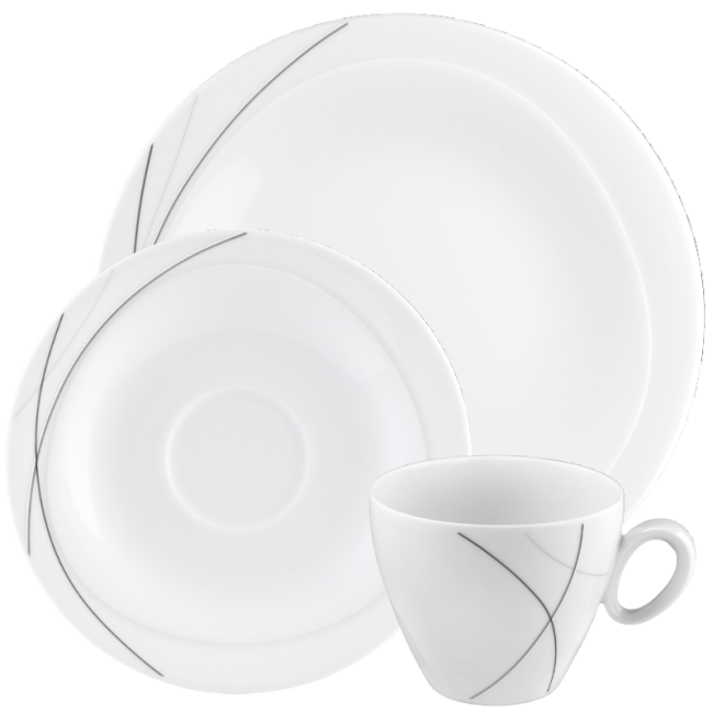 Seltmann Weiden Trio Kaffeeservice 18-teilig Highline