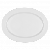 Mandarin Platte oval 35 cm weiß