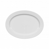 Meran Platte oval 28 cm weiß 