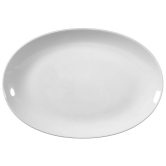 Rondo / Liane Platte oval 38 cm weiß