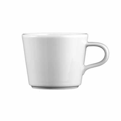 Mandarin Kaffeetasse konisch 0,18 l weiß