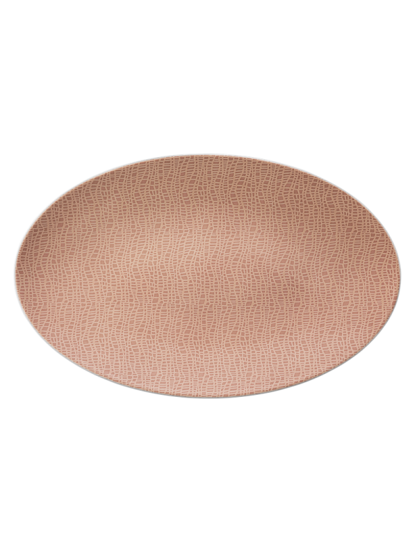 Life Servierplatte oval 40x26 cm Fashion Posh Rose