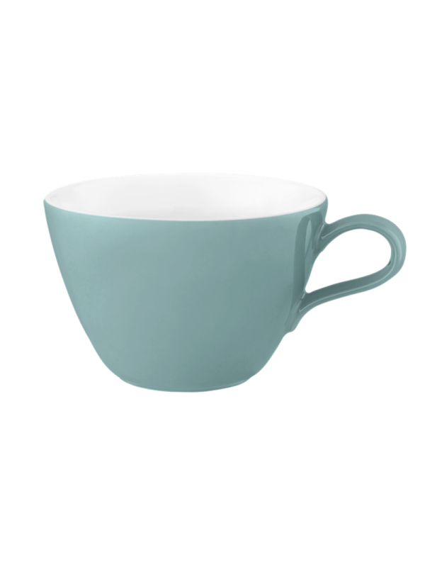 Life Milchkaffeetasse 0,37 l Fashion green chic